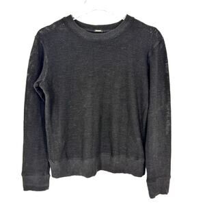 Monrow Sweater Black Small Knit